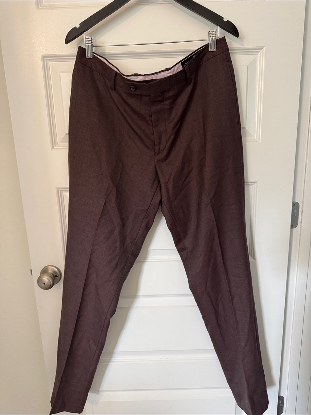 Joseph Abboud Dark Brown Men's Dress Pants